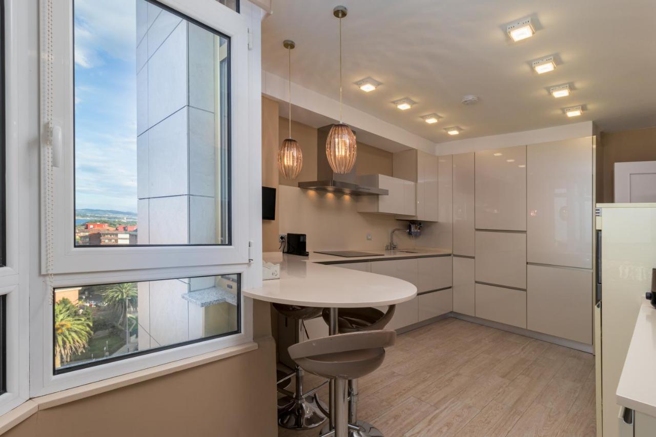 Apartamento Luminoso Cerca Playa Sardinero Con Parking Privado سانتاندر المظهر الخارجي الصورة